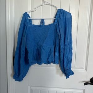 Babydoll cropped top